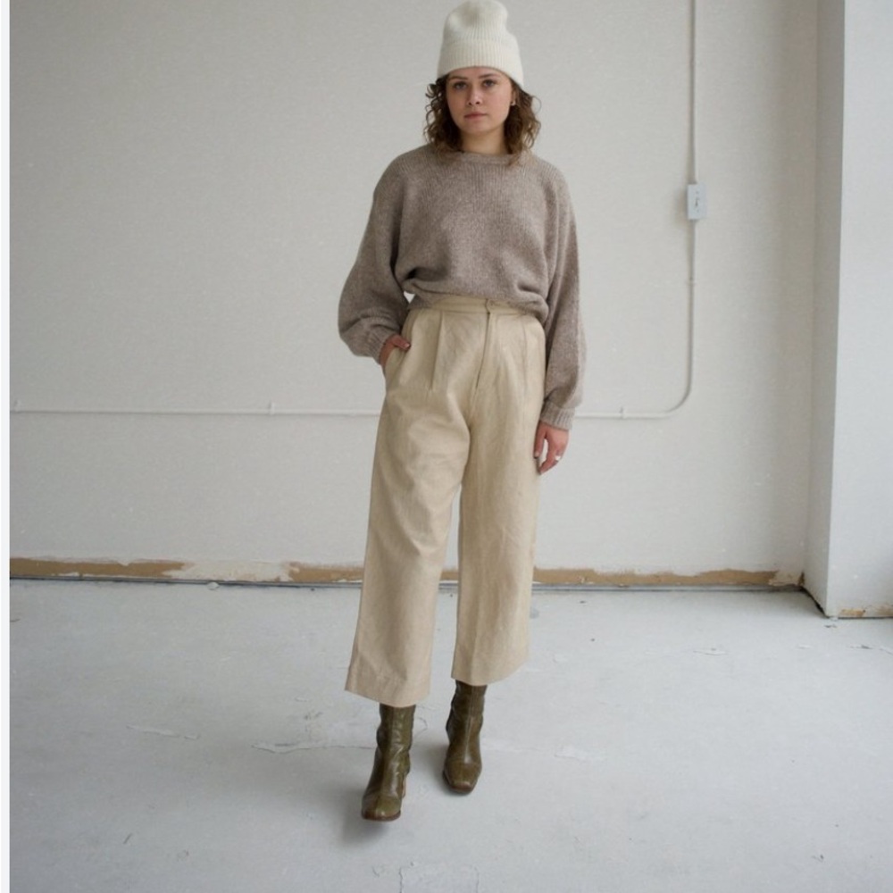 Micaela Greg Pleated Trouser
